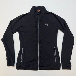 Puma Women’s Medium Black Full Zip-Up Track Jacket